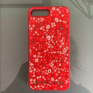 Michael Kors floral iPhone 7/8 plus case